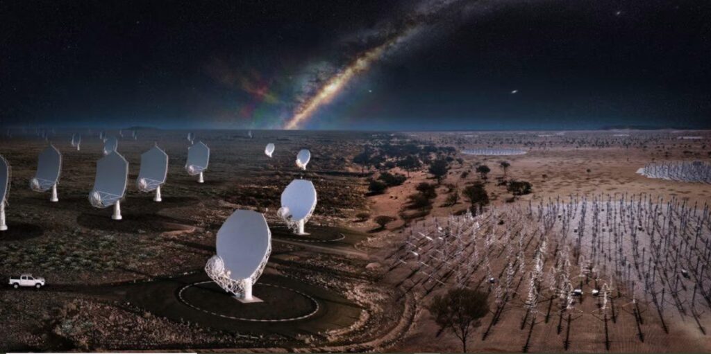 مشاهدات واضح کیهان با بزرگترین رصدخانه رادیویی