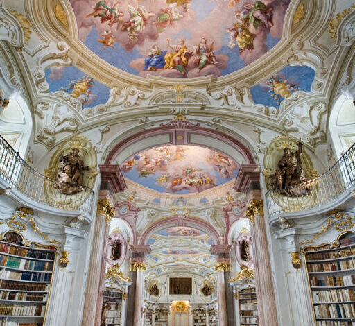 2.	کتابخانه ادمونت ابی / ادمونت، اتریش