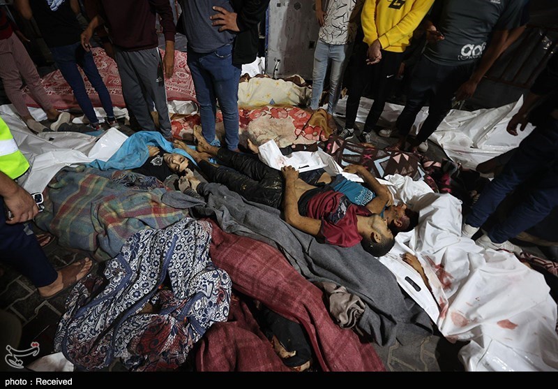حمله صهیونیست‌ها به بیمارستان غزه 10