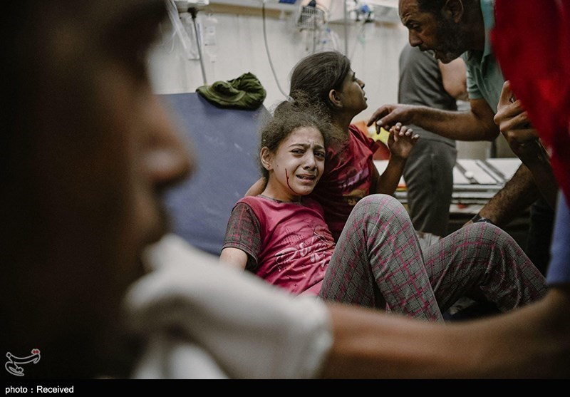 حمله صهیونیست‌ها به بیمارستان غزه 14
