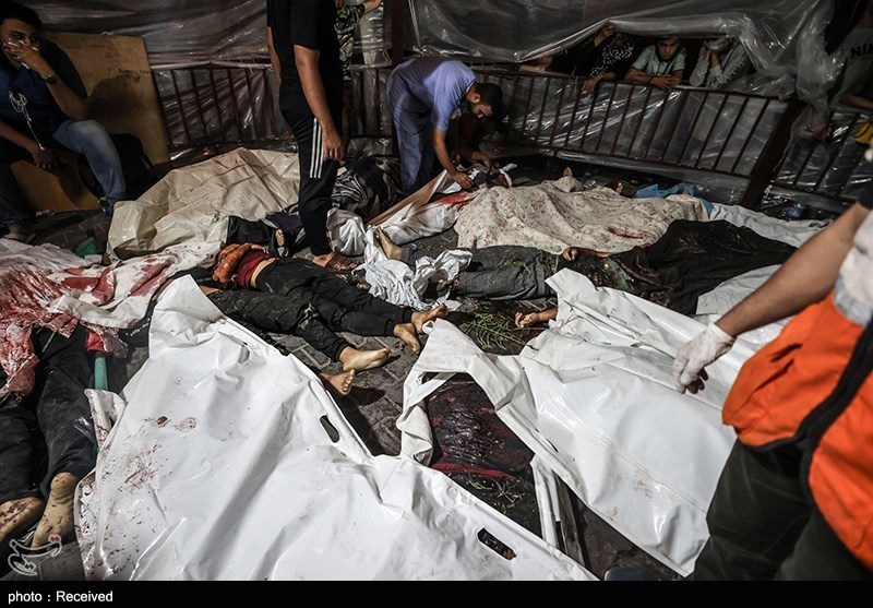 حمله صهیونیست‌ها به بیمارستان غزه 20
