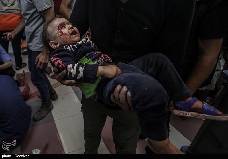 حمله صهیونیست‌ها به بیمارستان غزه 4