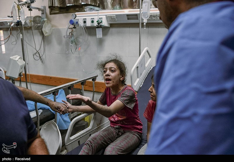 حمله صهیونیست‌ها به بیمارستان غزه 5