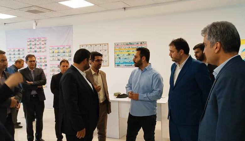 بازدید معاون وزیر ارتباطات از پارک علم و فناوری جهاددانشگاهی کرمانشاه