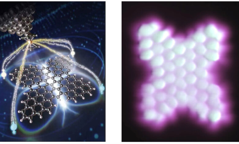 نانوگرافن پروانه‌ای برای استفاده در حوزه کوانتومی ساخته شد