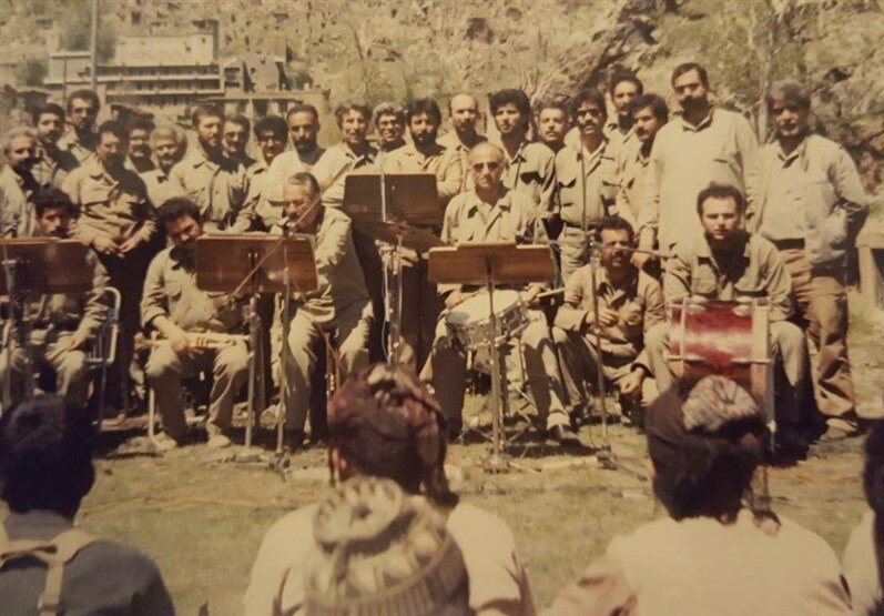 حضور ارکستر سمفونیک تهران در جبهه جنگ