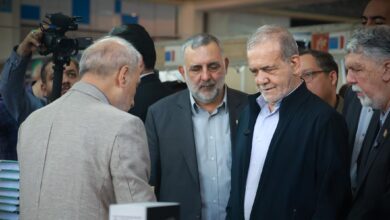 بازدید مسعود پزشکیان از سی و ششمین نمایشگاه بین‌المللی کتاب تهران