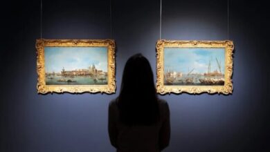 گران‌ترین اثر در این حراج، دو نقاشی دوقلو از منظره ونیز (حدود دهه ۱۷۷۰) اثر «فرانچسکو گوآردی»