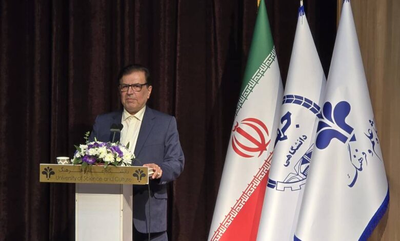 محمدحسین ایمانی‌خوشخو، رئیس دانشگاه علم و فرهنگ و رئیس پارک ملی علوم و فناوری‌های نرم و صنایع فرهنگی جهاددانشگاهی