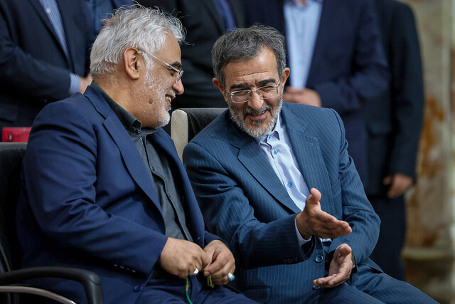 دکتر علی منتظری به همراه شهید محمدمهدی طهرانچی