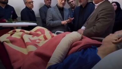 عیادت وزیر علوم، تحقیقات و فناوری از مجروحان حمله رژیم صهیونیستی به کشور